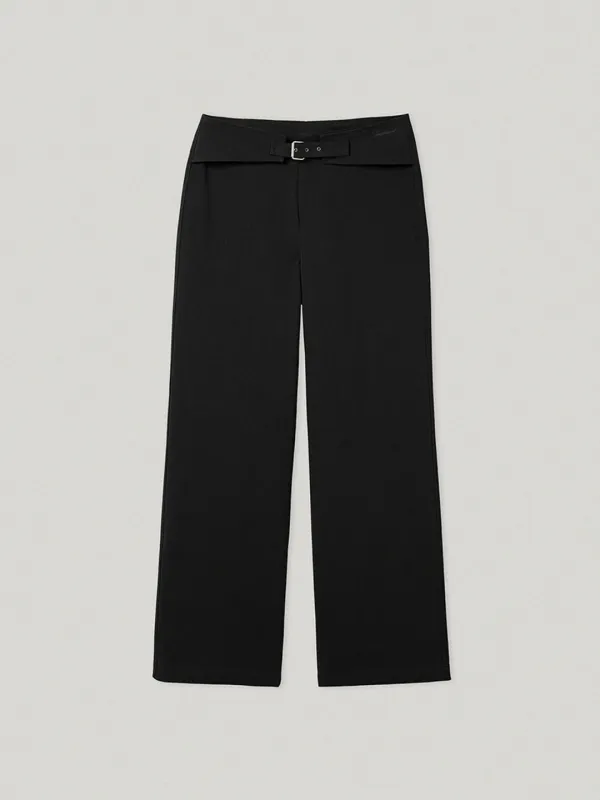 Grocery Belted Pants Black (2nd)