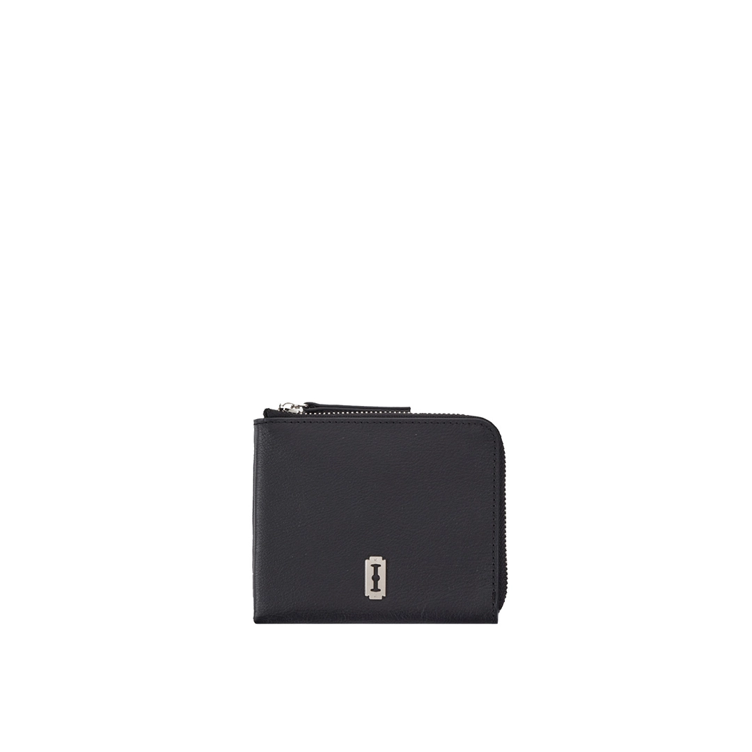 분크 Perfec Slim Zipper Half Wallet (퍼펙 슬림 지퍼 반지갑) Black 상품 이미지 1