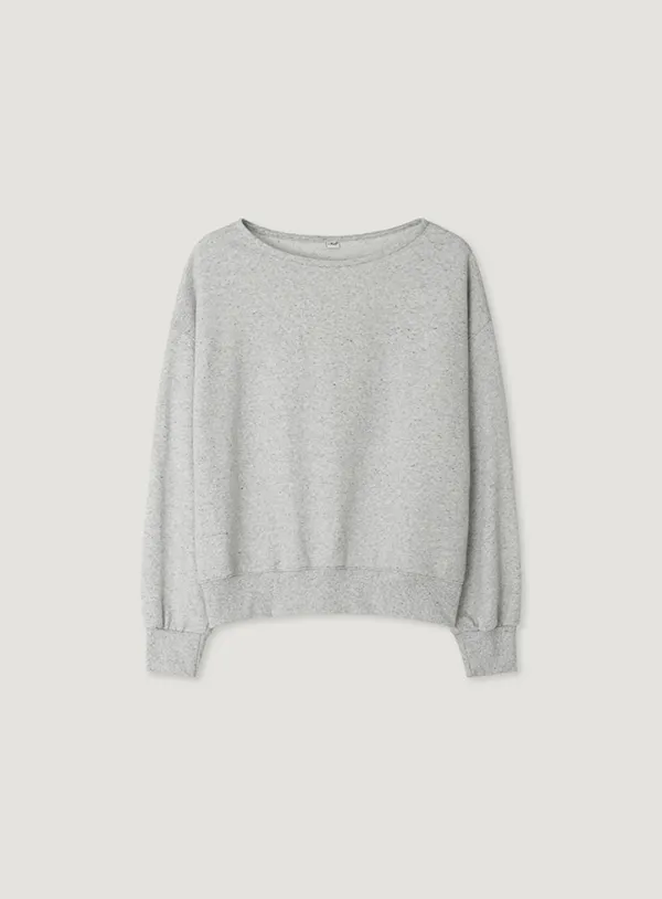 MADLEN SWEATSHIRT_LIGHT GREY