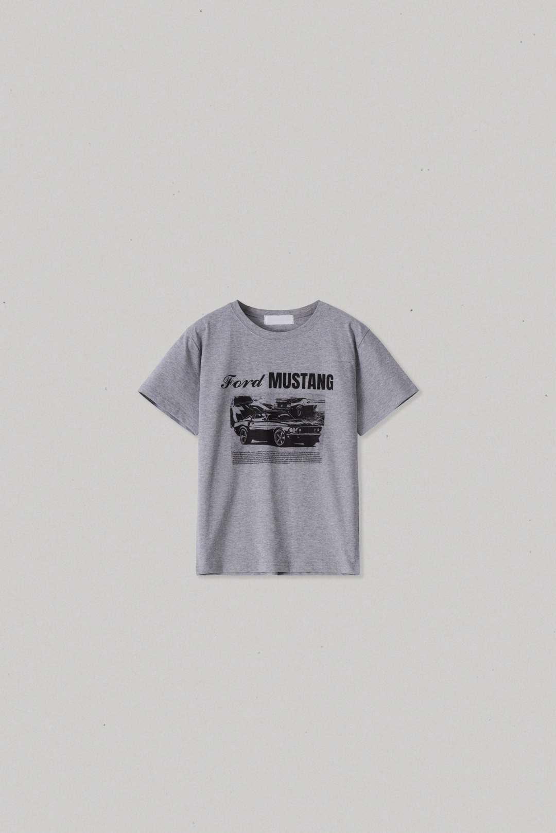 스앨더 21081_Retro Car Graphic Casual Tee TD 상품 이미지 1