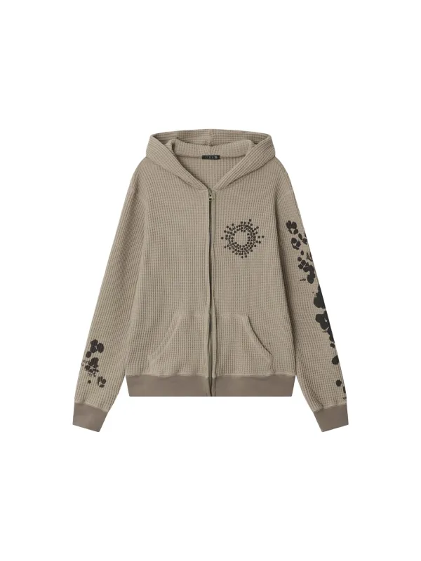Pre-Release༺ ❀ ✲3RD HERBA HOOD ZIP-UP MOCHA
