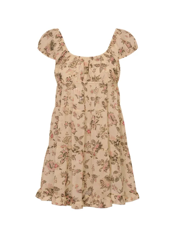 𖦹5월 27일 출고𖦹 Pani Pink Dress (Beige)