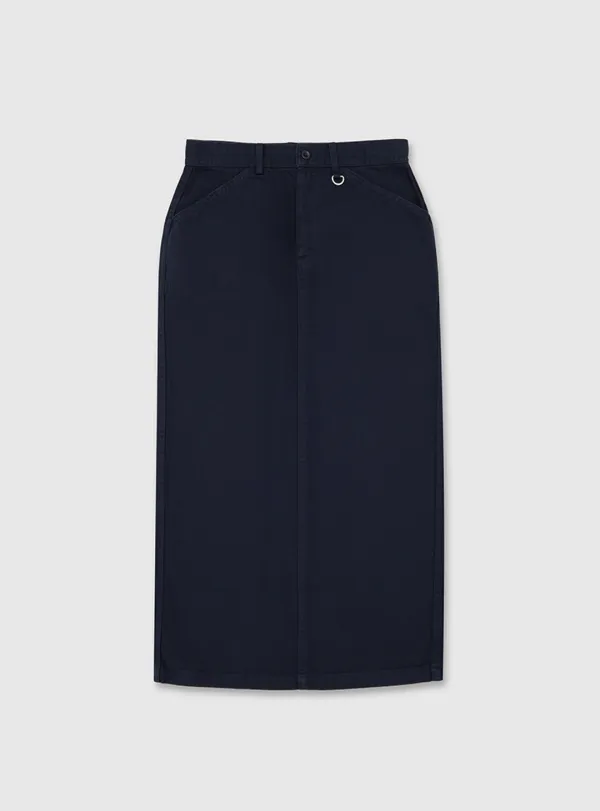 Indigo Safari Skirt