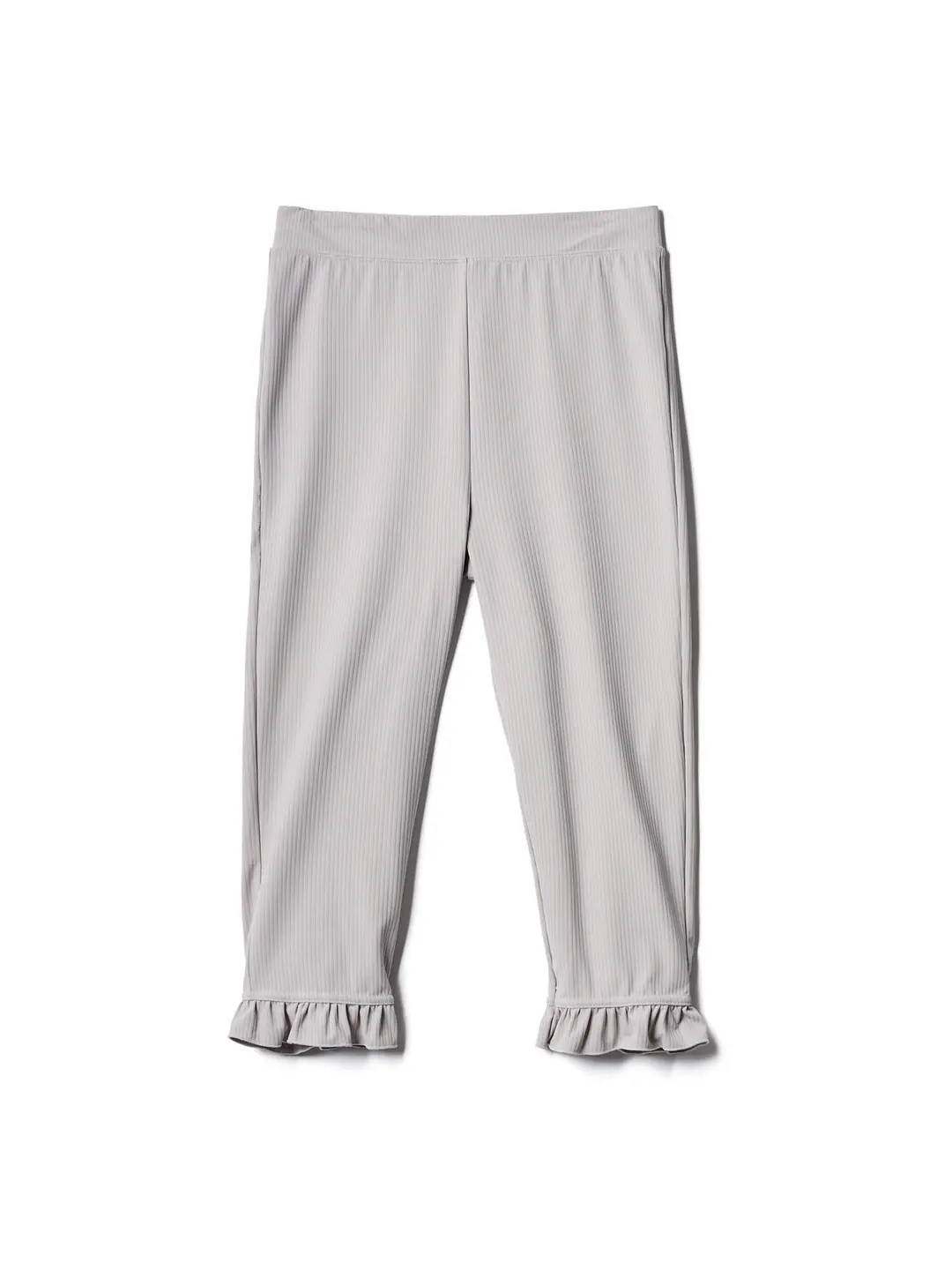 포에브 Frill Capri Leggings Pants - Light Grey 상품 이미지 1