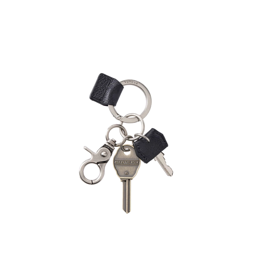 분크 Leather Multi Key Charm (레더 멀티 키 참) Black 상품 이미지 3