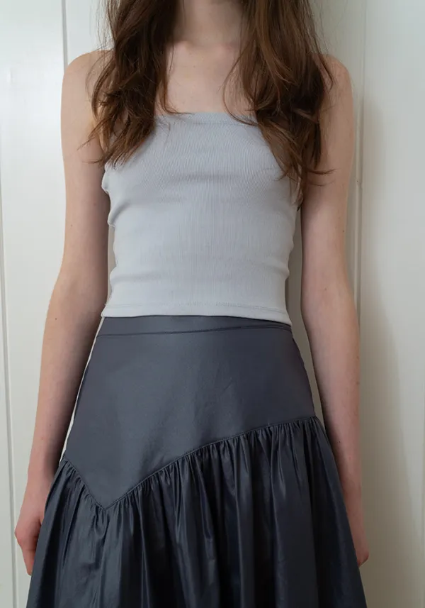 Tube top (Light grey)