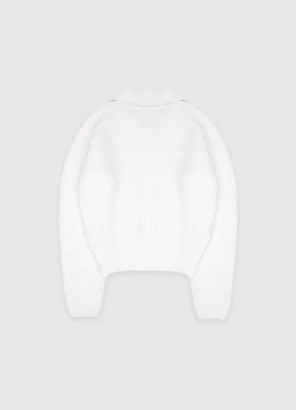 2nd/ Toggle Button Cardigan [white]