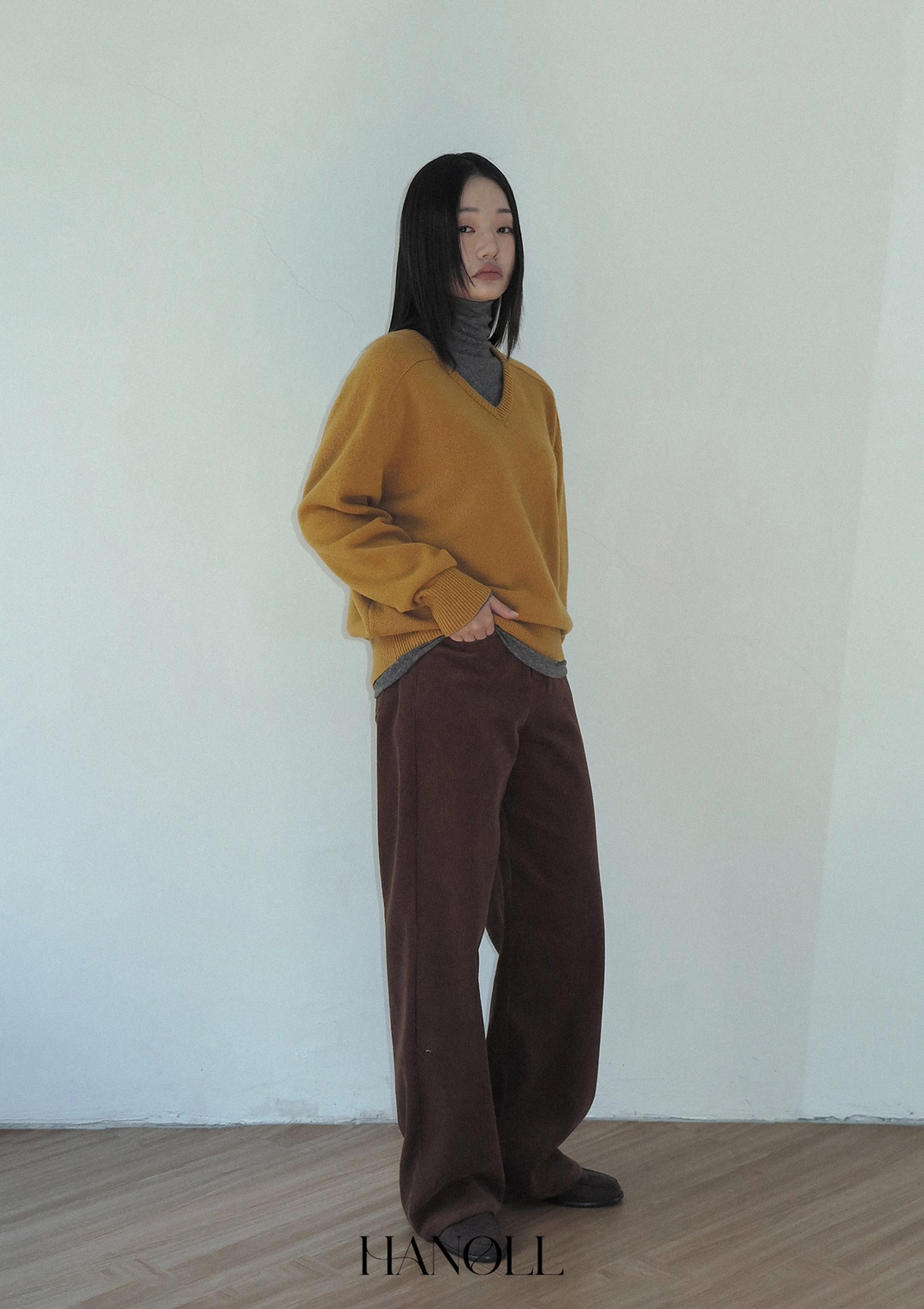 한올 Holiday Knit (Mustard) 상품 이미지 2