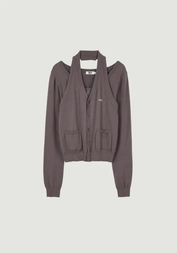 TILDA HALTER CARDIGAN