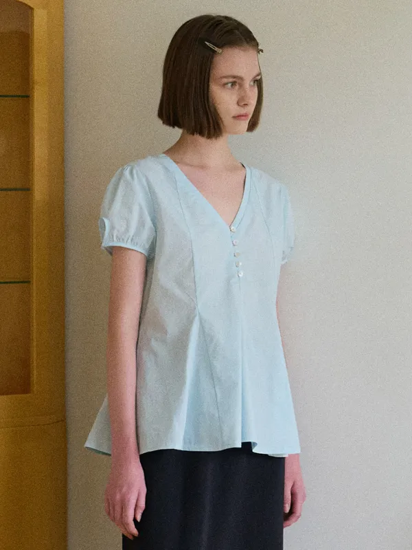 V-neck Tunnel BL_(2Colors)