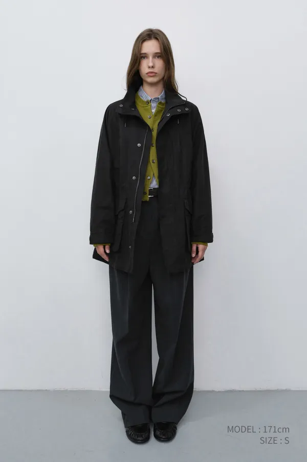 UNISEX MODERN FIELD JACKET BLACK_UDJU6C109BK