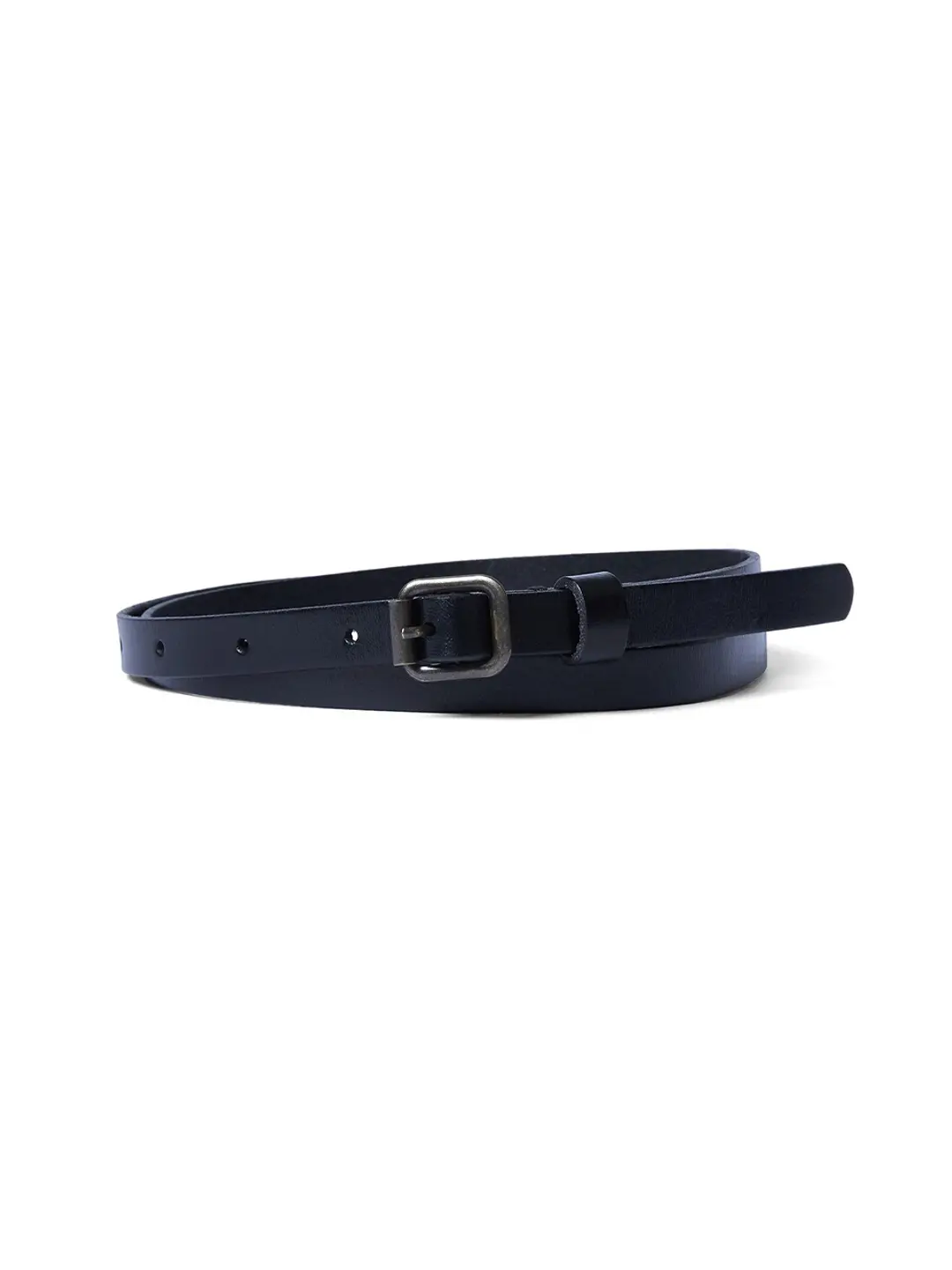 마르디 메크르디 LEATHER BELT ESSENTIAL_BLACK 상품 이미지 1