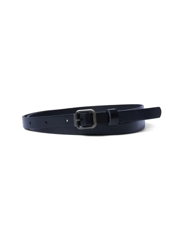 LEATHER BELT ESSENTIAL_BLACK