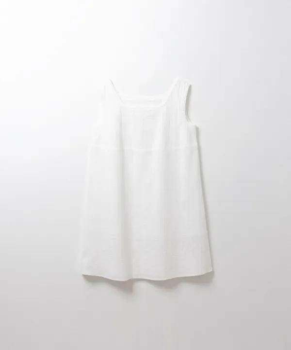 스퀘어 미니 원피스 (ivory)