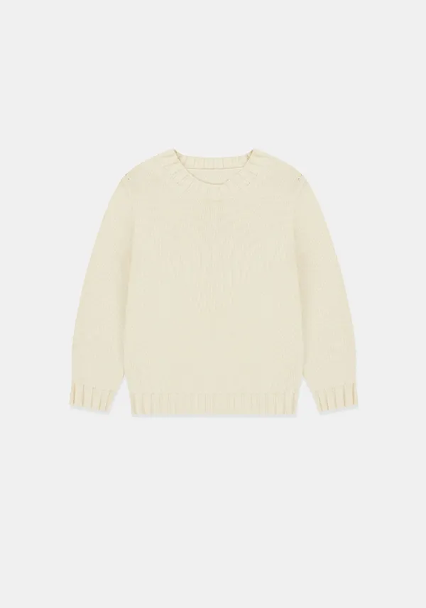 Regular fit knit (Ivory)