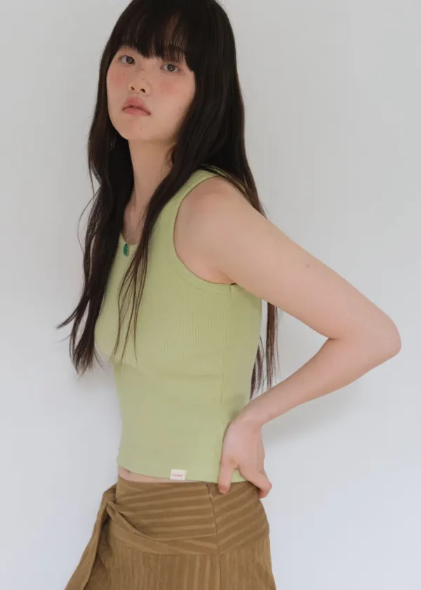 MUST ESSENTIAL SLEEVELESS - LIME