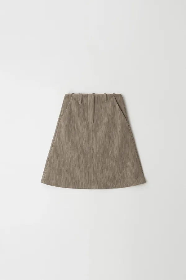 Corduroy Skirt (beige)