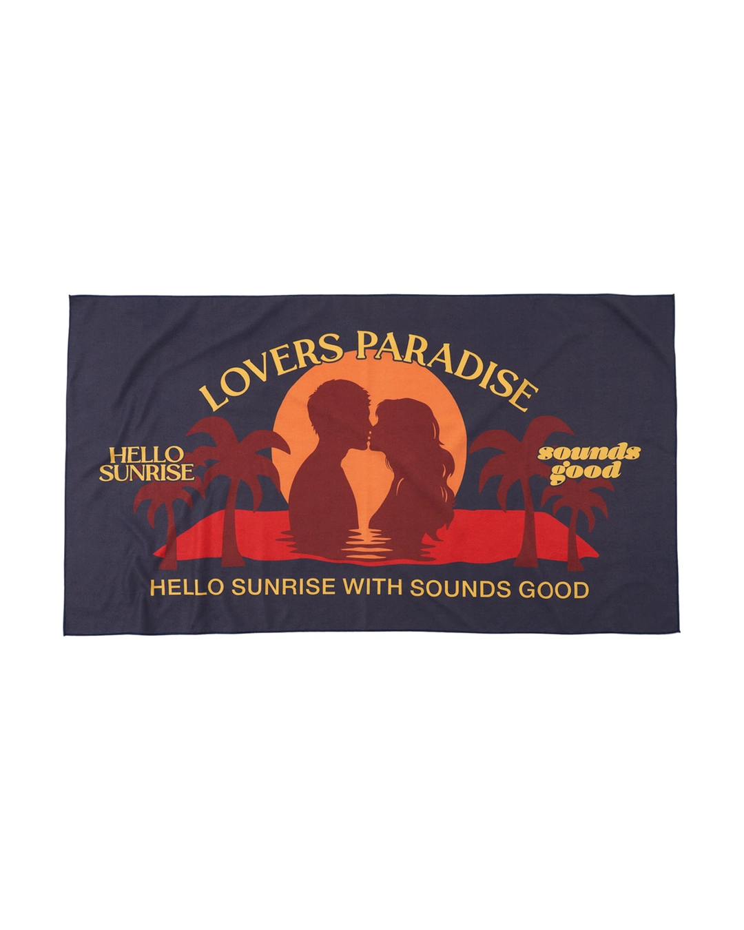 헬로선라이즈 HS X SG Paradise Beach Towel_Navy 상품 이미지 2
