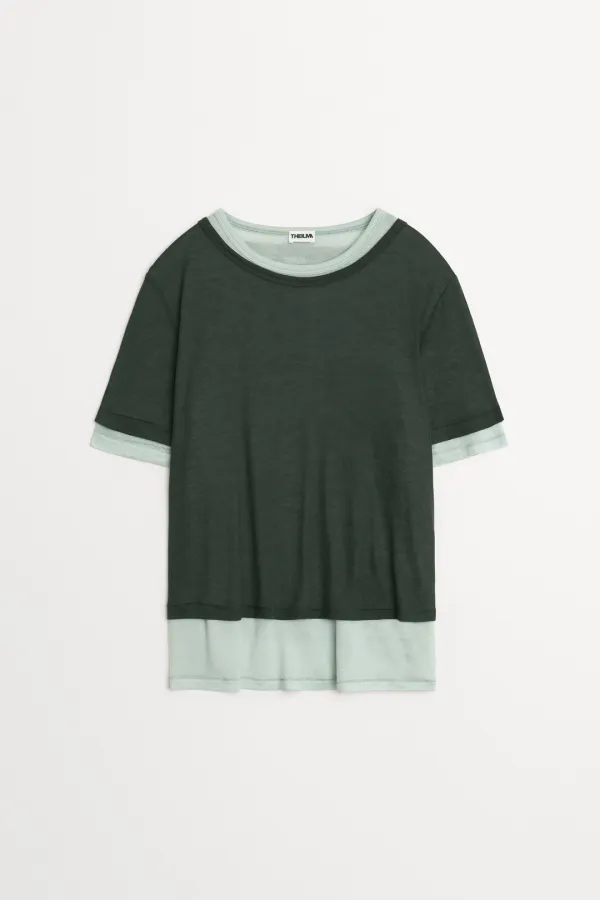 Carib Layered T-Shirt mint
