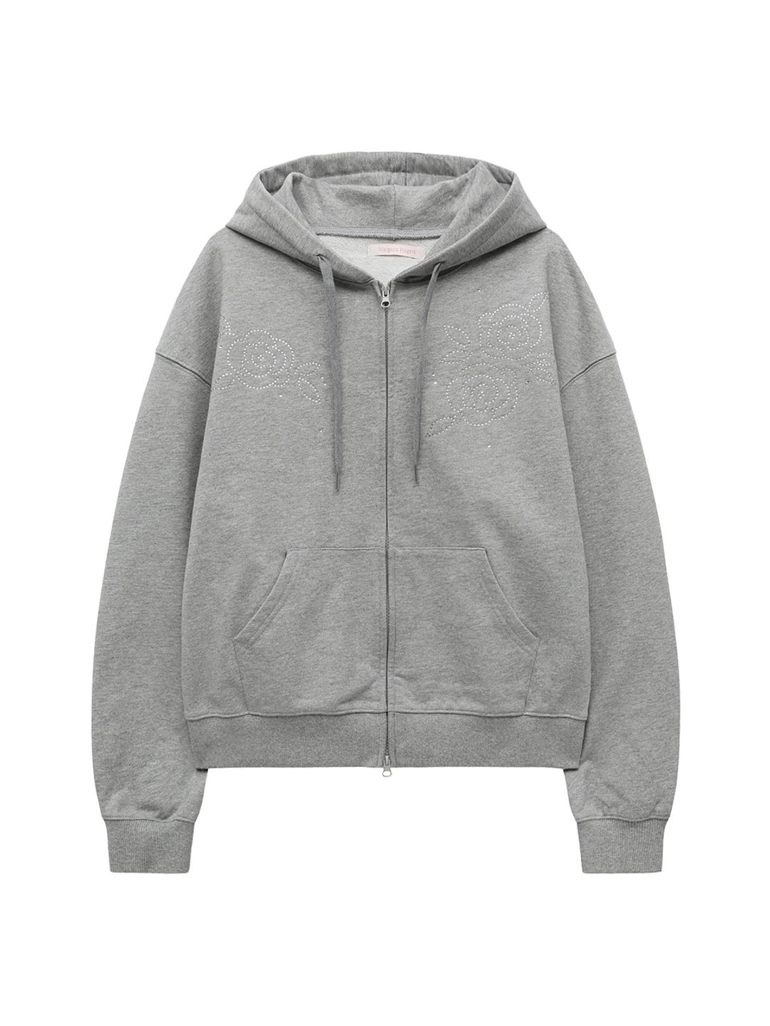 마가린핑거스 ROSE HOODIE ZIP-UP (MELANGE) 상품 이미지 3
