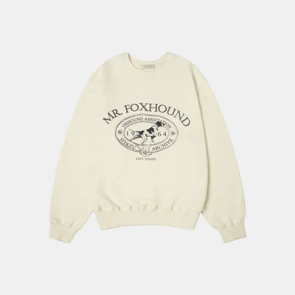 SITP5042 Foxhound Sweat shirt_S\'est passee(쎄빠쎄)_Cream