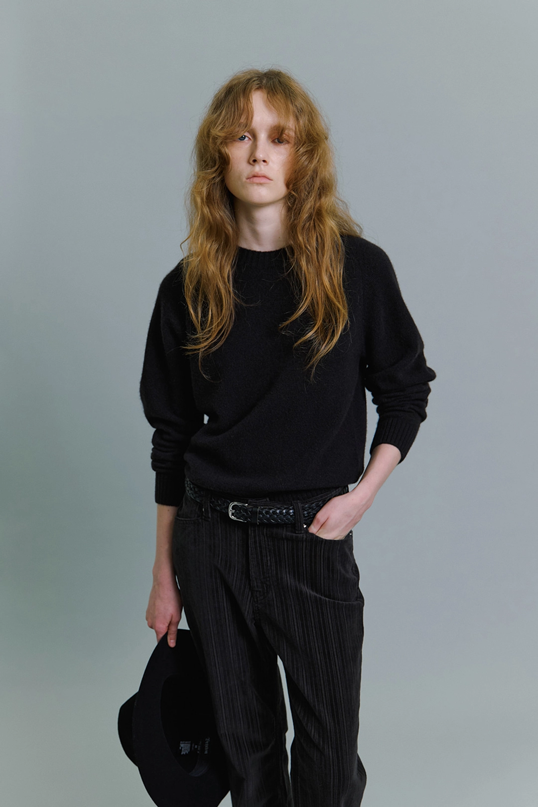 엘오61 Tony Cashmere Pullover in Espresso 상품 이미지 1