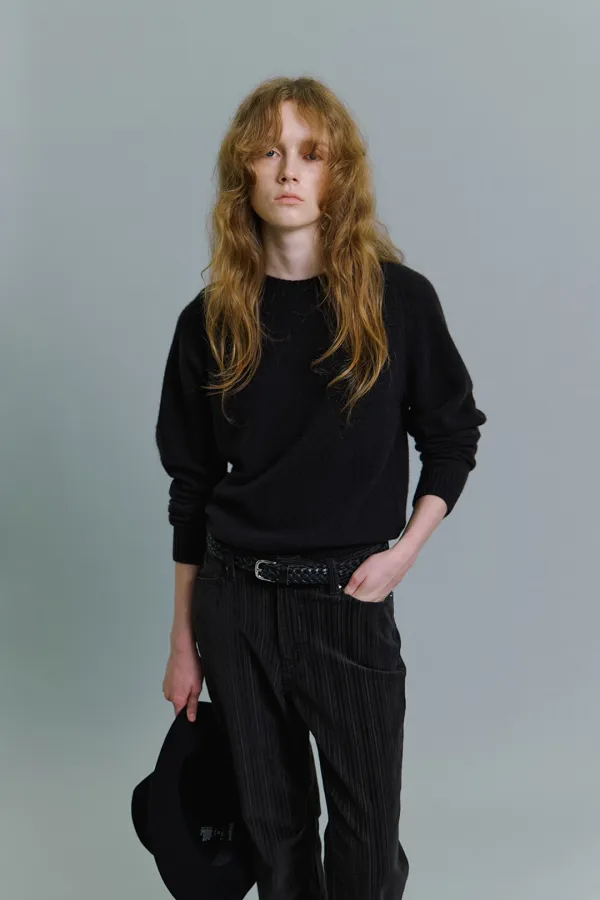 Tony Cashmere Pullover in Espresso