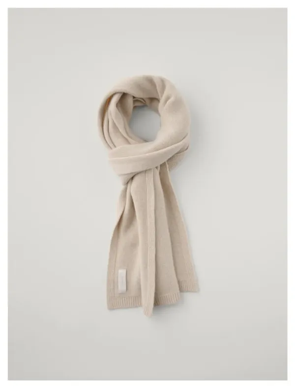cashmere blend knit muffler (6colors)