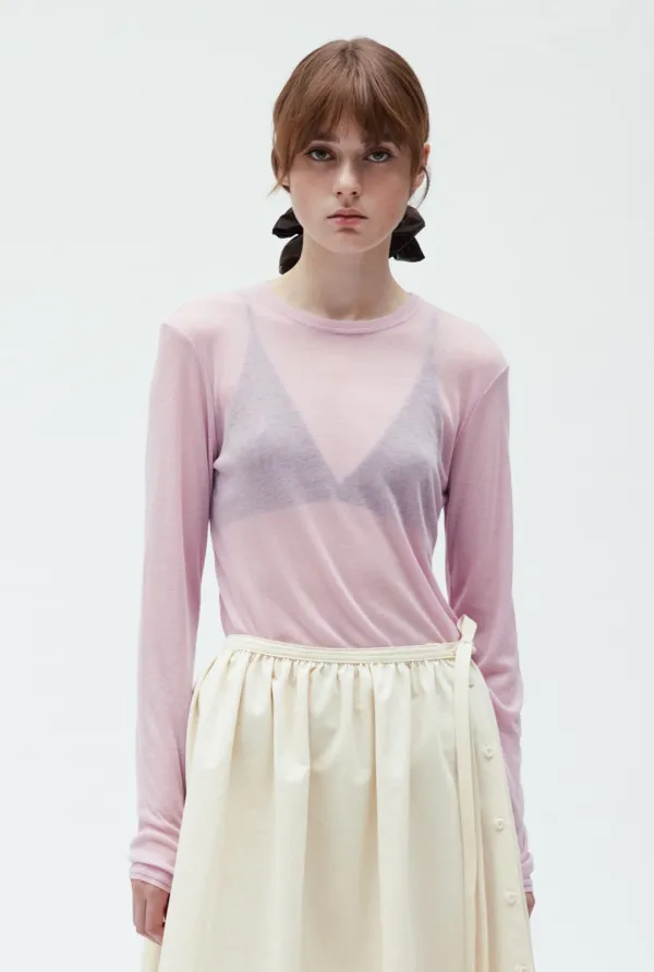 LAYER T-SHIRTS (LILAC PINK)