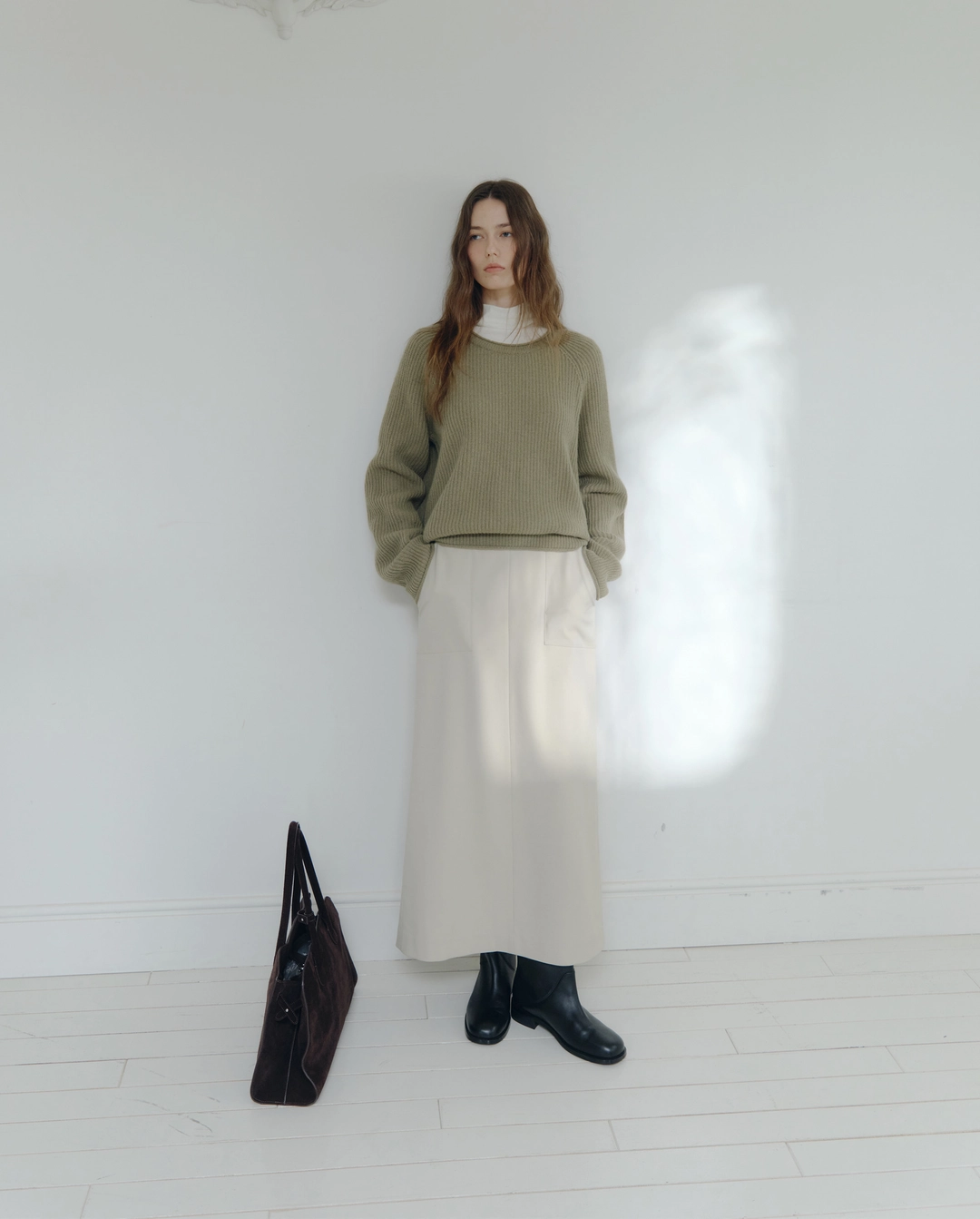 포유어아이즈온리 Nils Cashmere Raglan Knit 상품 이미지 2