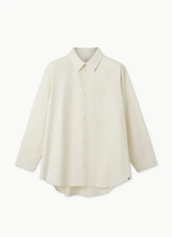 [Re-stock] Overfit pocket shirts (Unisex)_Cream