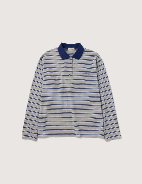 Andy Pique T-shirt (Melange Gray)