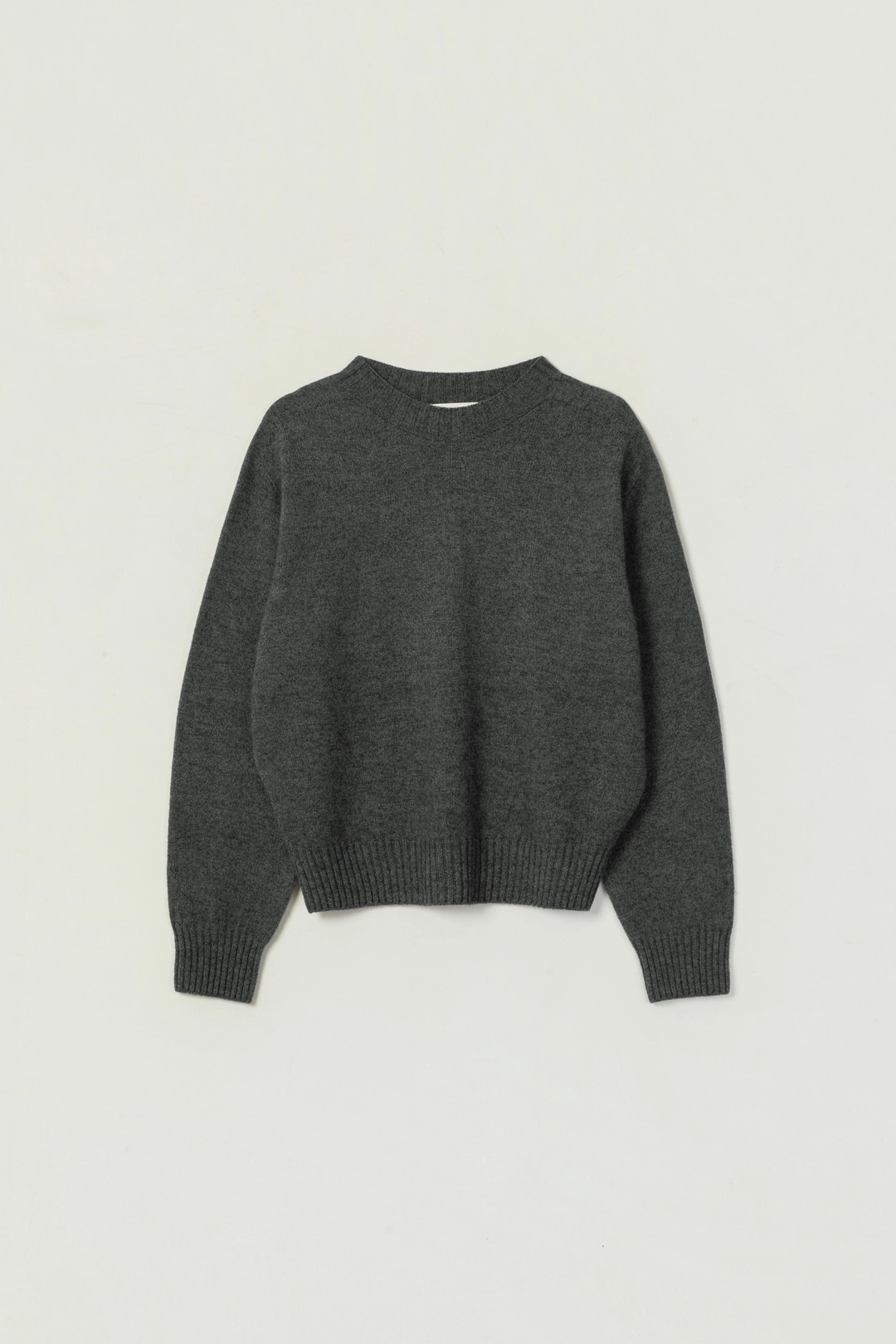 세이지먼트 YAVIN WOOL ROUND KNIT_CHARCOAL 상품 이미지 1