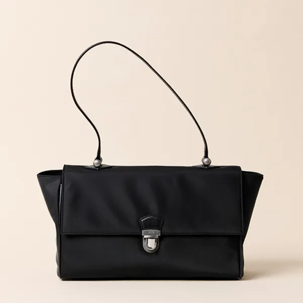 BRIEF BAG NYLON_BLACK
