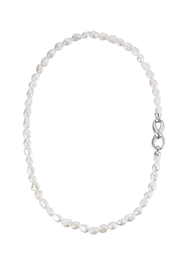 Oval Pearl Collar