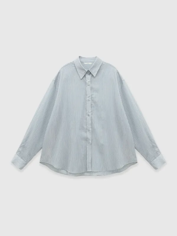 [3rd 재입고] Air Striped Shirt (Blue)