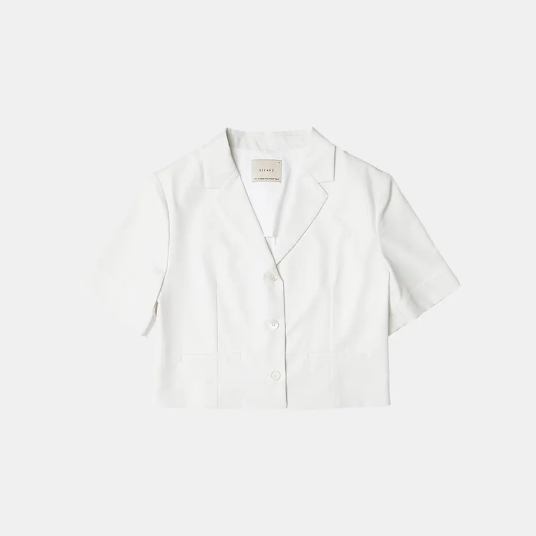 시야쥬 SIOT4107 나일론 셔츠 자켓_Off-white 상품 이미지 1