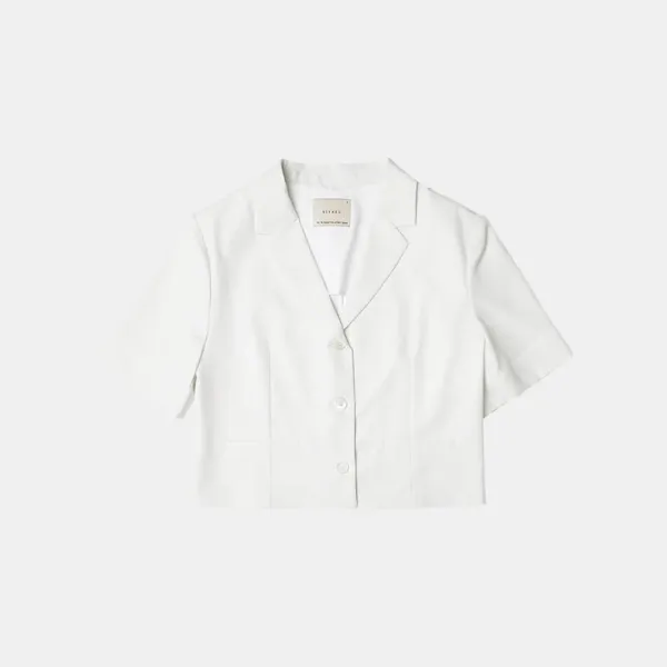 SIOT4107 나일론 셔츠 자켓_Off-white