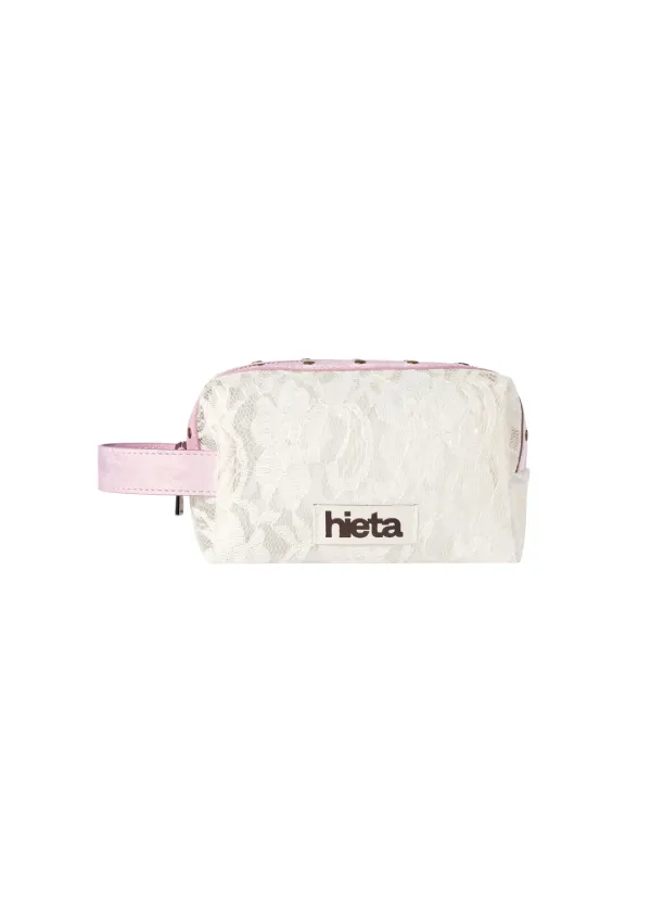 [4th] Mia Lace Stud Pouch (8/3 예약배송)