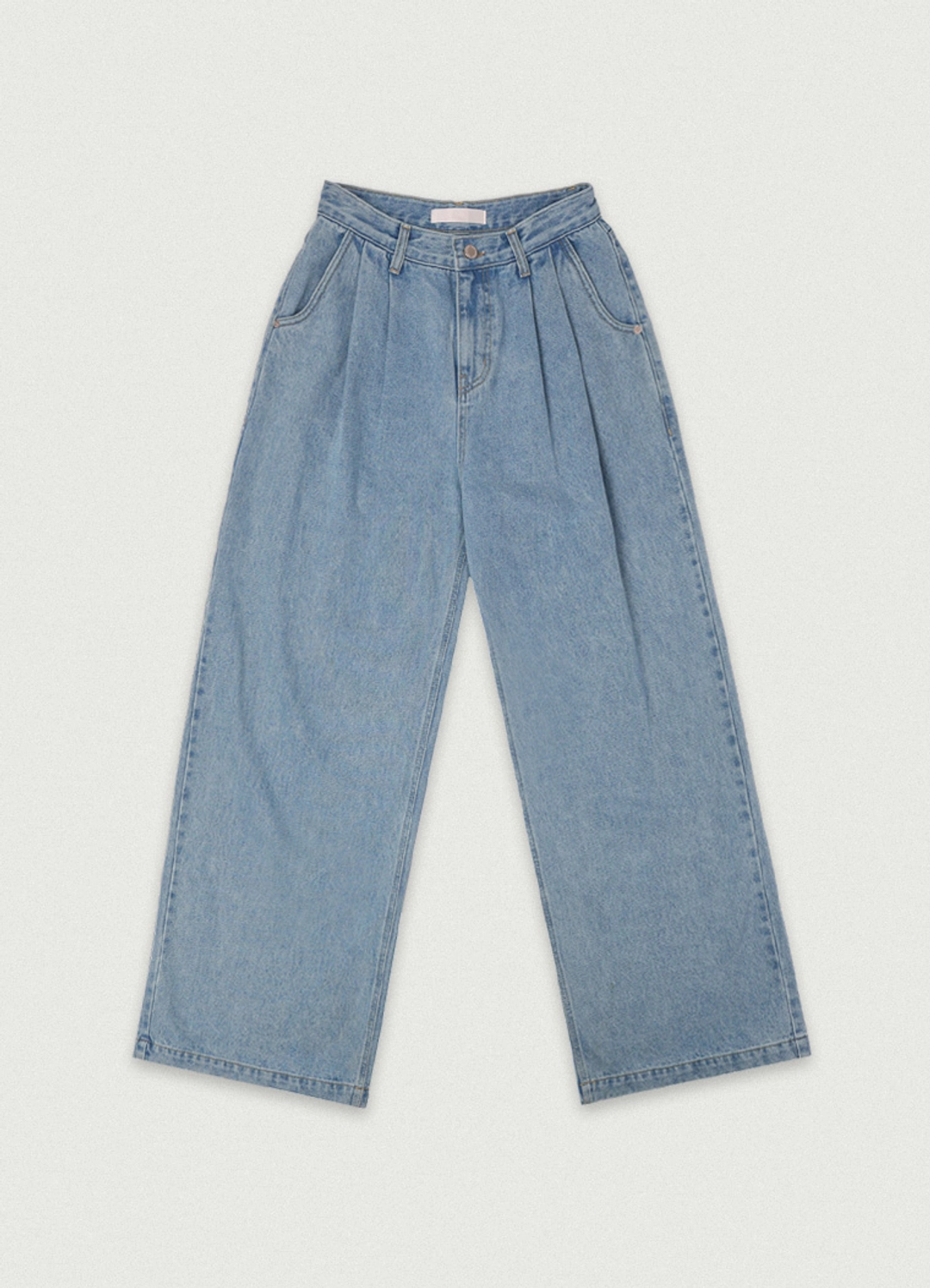 러브바이무드 Loose Pintuck Denim 상품 이미지 1