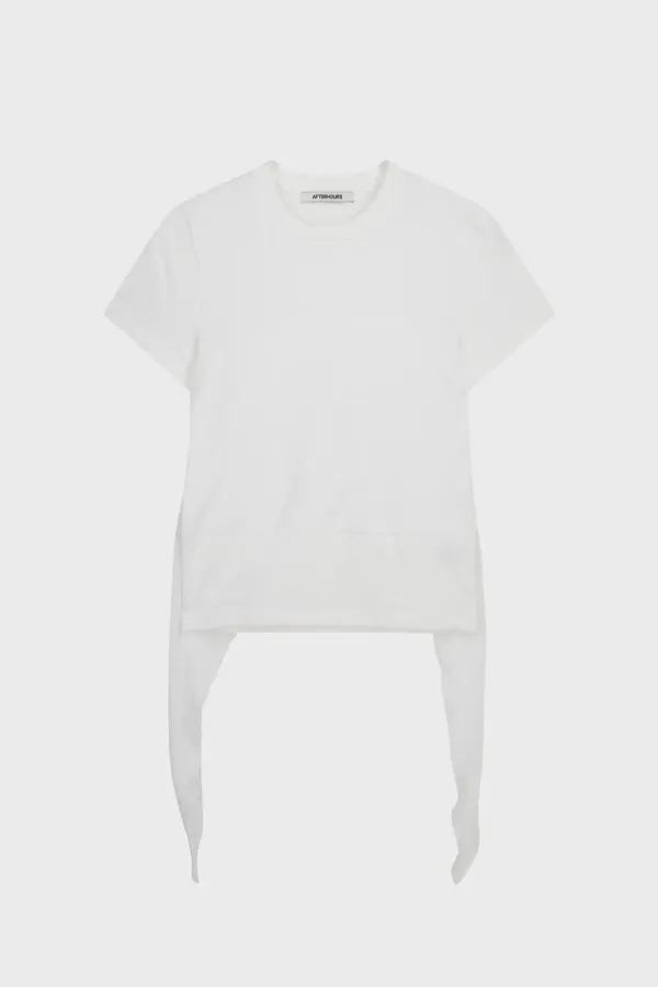 BUTTERFLY KNOTTED HALF-TOP (IVORY)