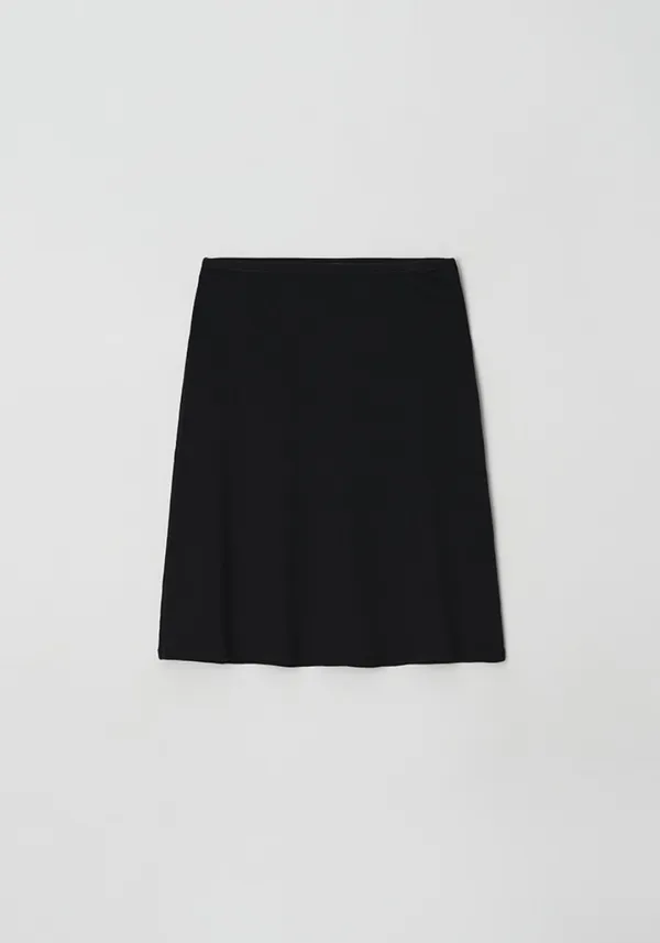 [1차 리오더] Basic midi skirt (Black)