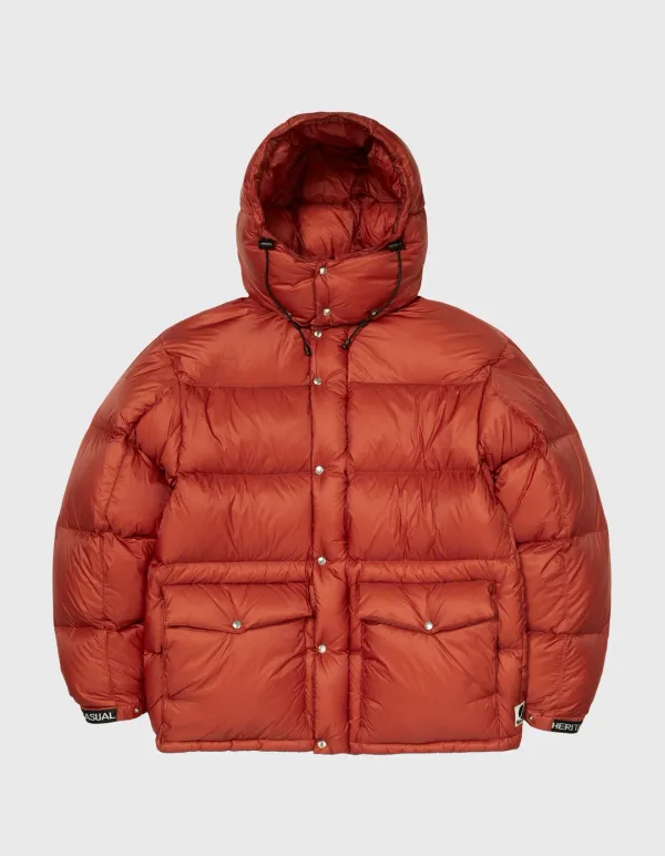 RIPSTOP GOOSE DOWN PARKA / Orange
