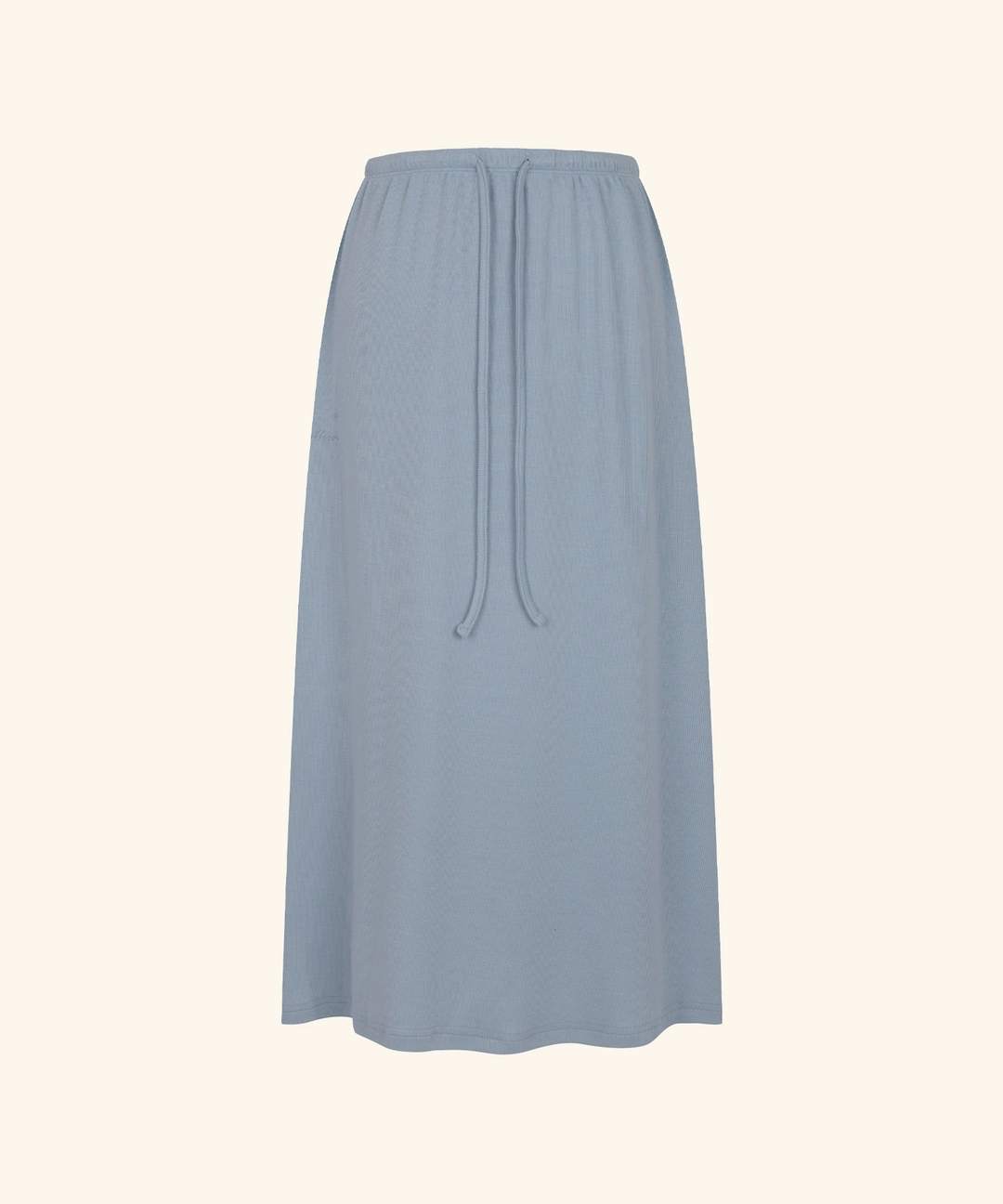 레터프롬문 Letters Brushed Fleece Maxi Skirt (Sky Blue) 상품 이미지 1