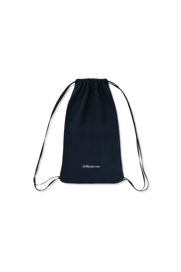 Logo gym sack_navy