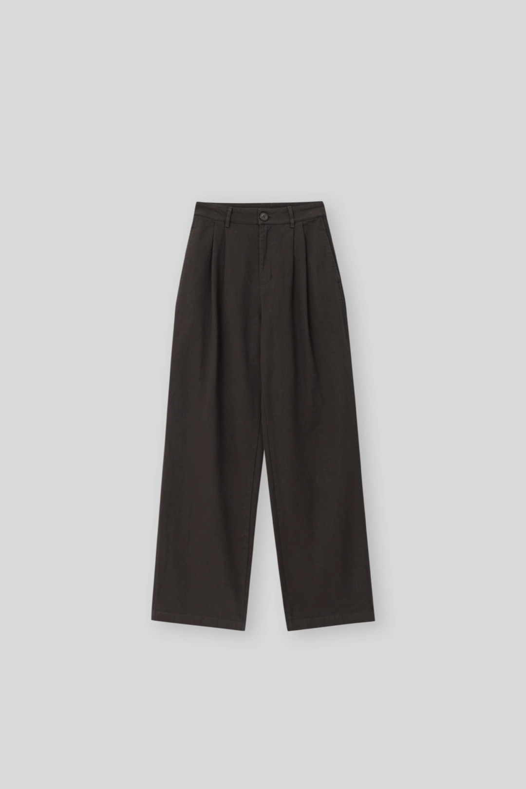 더미튼 Savory cotton pants (bark) 상품 이미지 1
