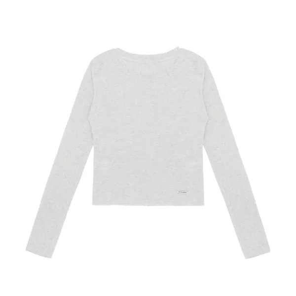 Punching Long Sleeve T-shirt (snow grey)