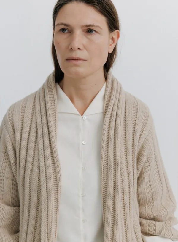 Henrik Knitted Coat Reed