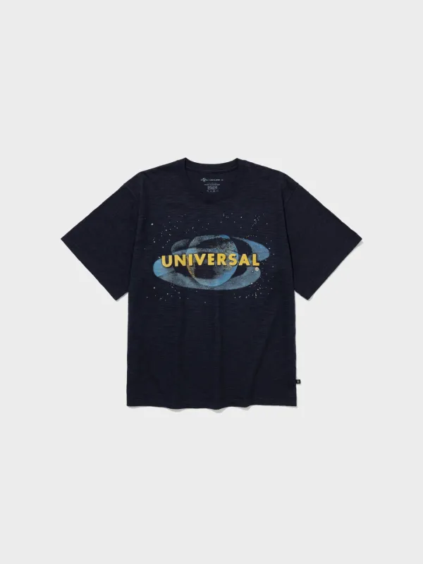 UNIVERSAL OVERSIZED TEE_NAVY