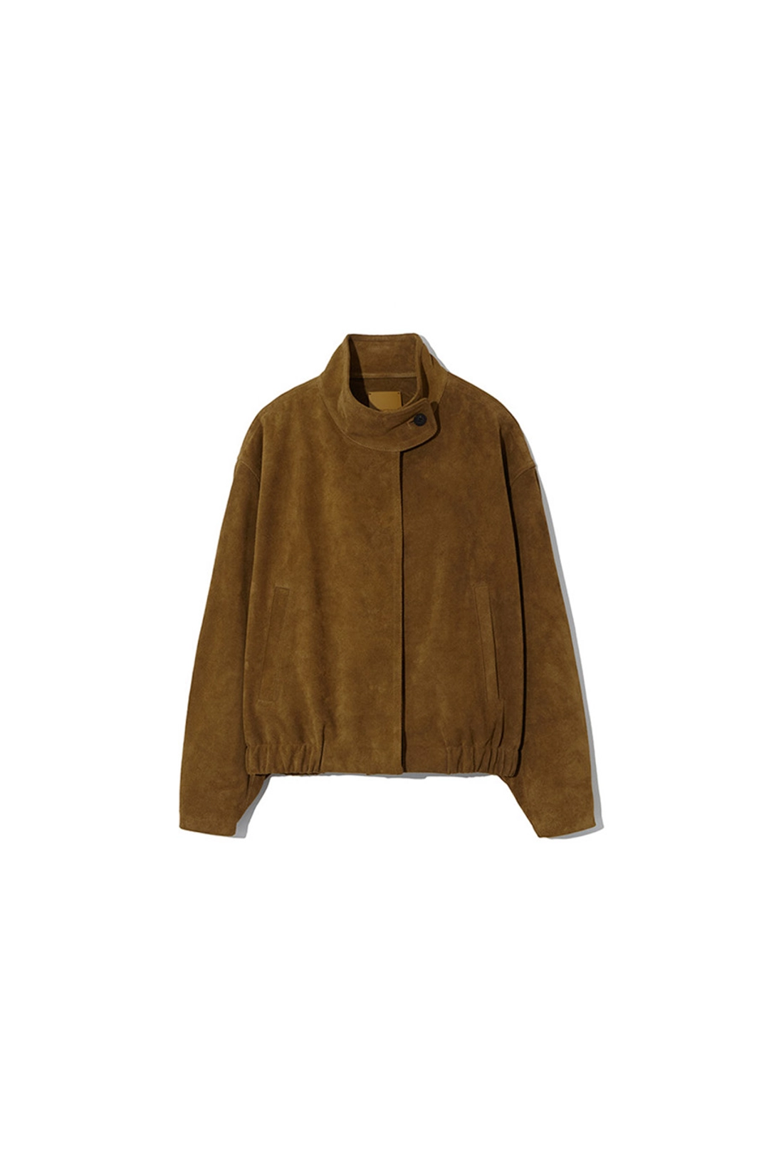 르917 FUNNEL NECK SUEDE BLOUSON [CAMEL] 상품 이미지 1